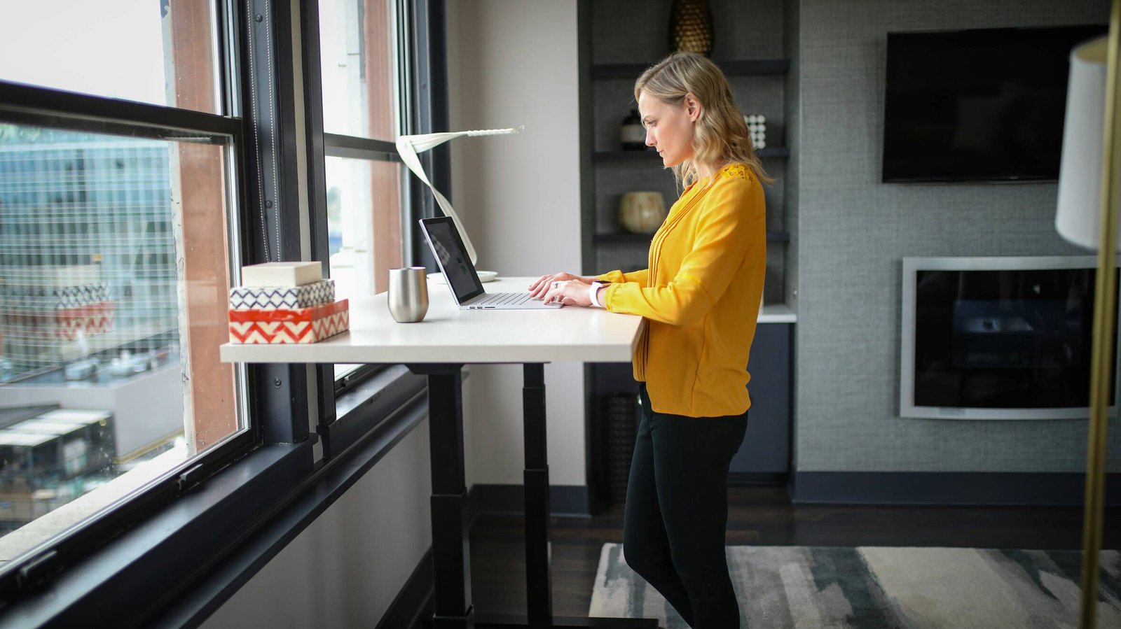 home office standing desk