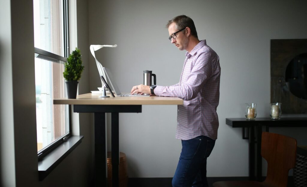 home office standing desk